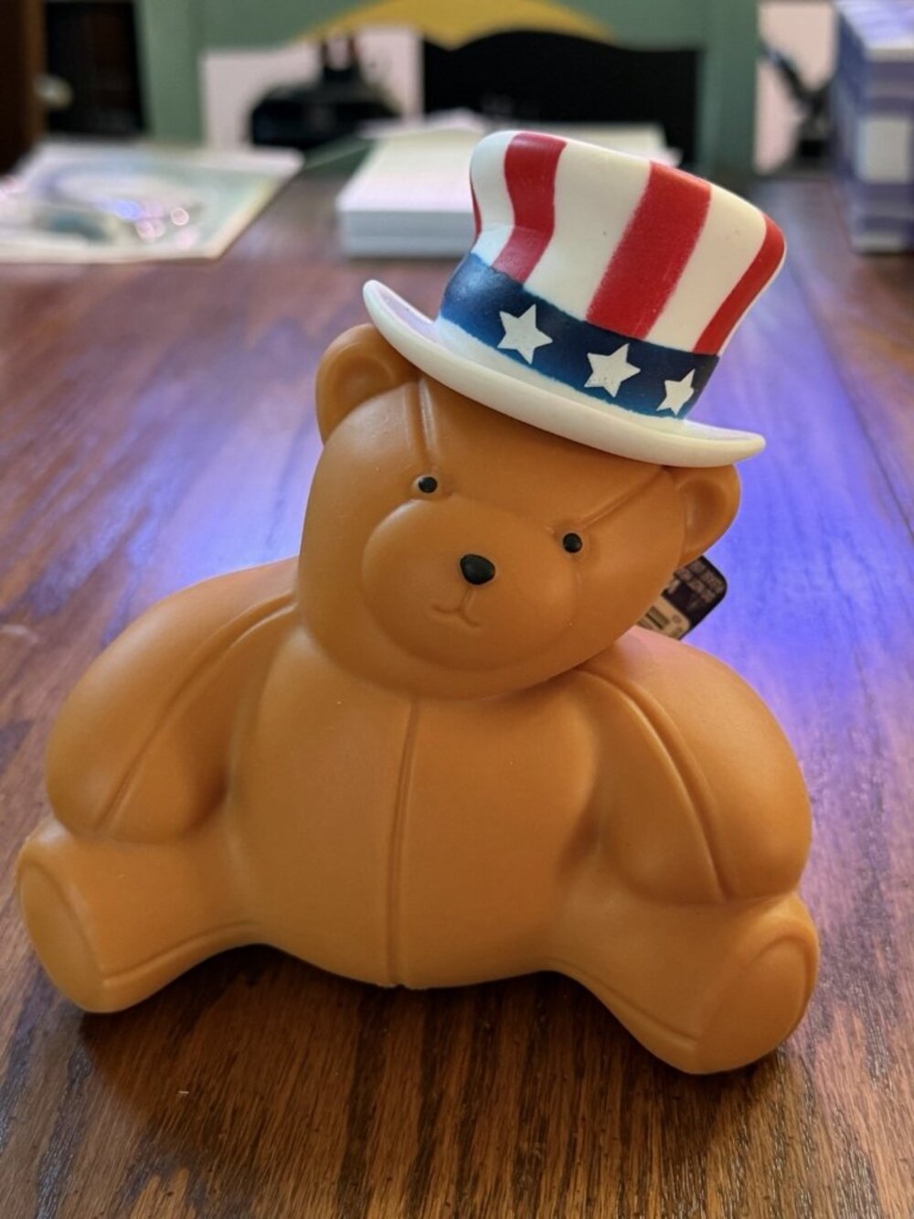 Sunny Days Squishy Patriotic Bear Viral Squishy New With Tags 🧸🇺🇸